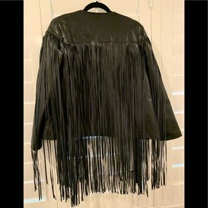 Nasty Gal - Fringe Faux Leather Jacket